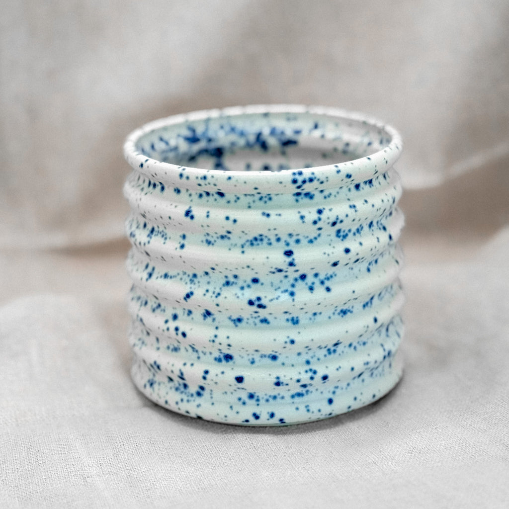 splatter swirly tumbler