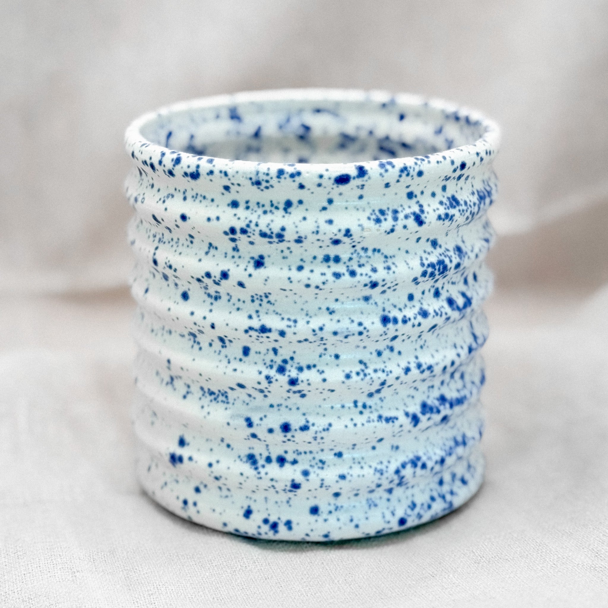 splatter swirly tumbler