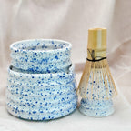 splatter matcha bowl