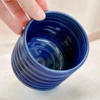 cobalt swirly tumbler
