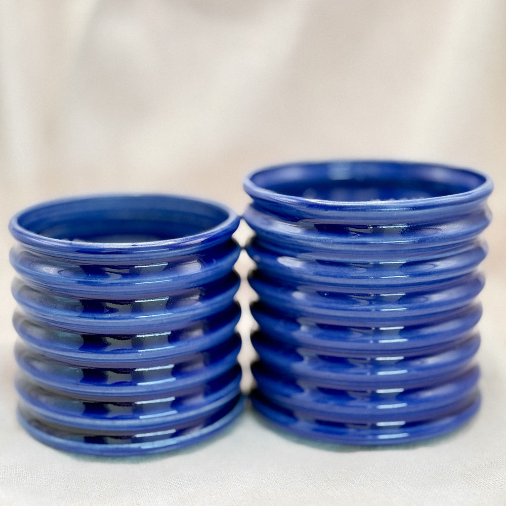 cobalt swirly tumbler